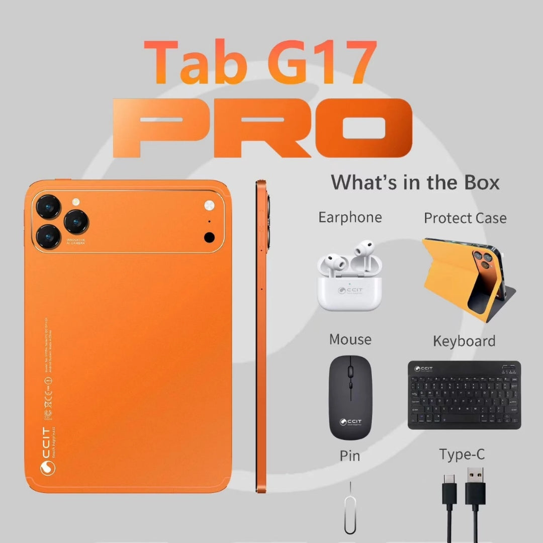 CCIT Tab G17 Pro Android 15 Tablet