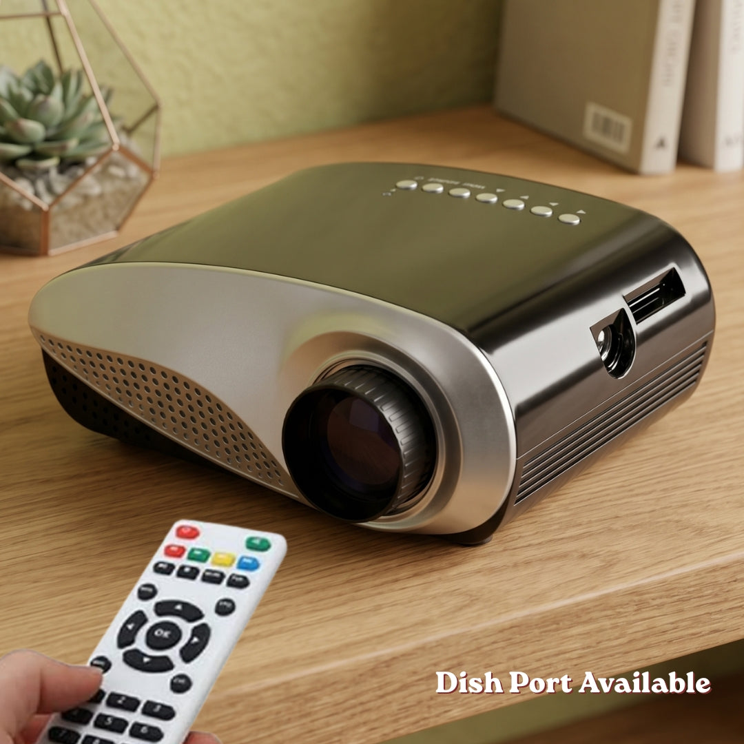 Multimedia Mini LED Projector up to 100 Inch Screen