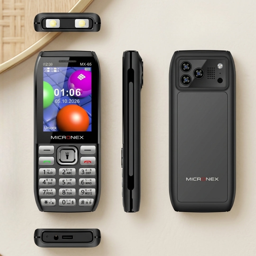 MX-65 VIP - 4 SIM 1000 Contact Crystal Keypad