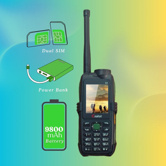 Gretel G3 (9800mAh) Heavy Duty Phone